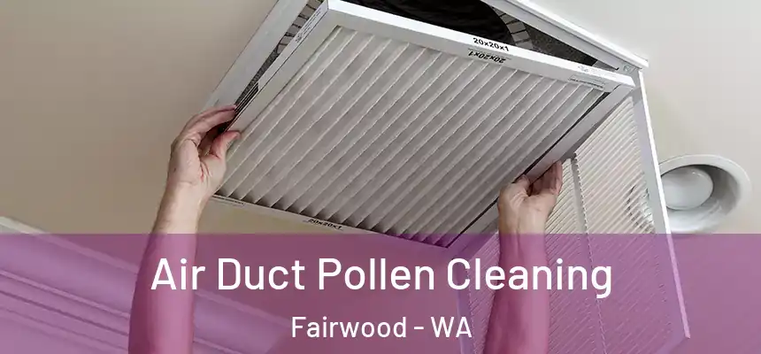 Air Duct Pollen Cleaning Fairwood - WA